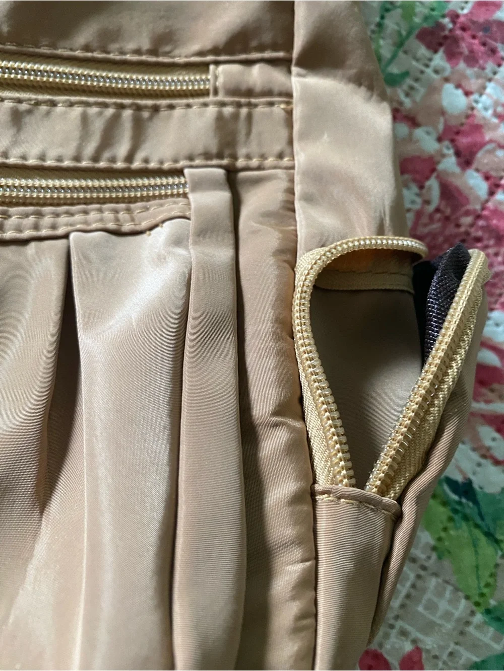 Beige Women’s Crossbody Bag - Neutral Shoulder Bag